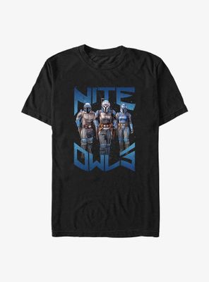 Star Wars The Mandalorian Nite Owl T-Shirt
