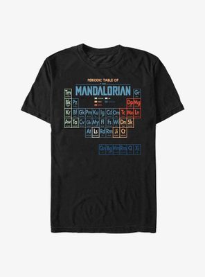 Star Wars The Mandalorian Table Of T-Shirt