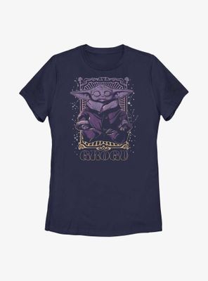 Star Wars The Mandalorian Child Meditation Womens T-Shirt