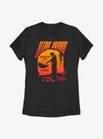 Star Wars The Mandalorian He Goes Womens T-Shirt