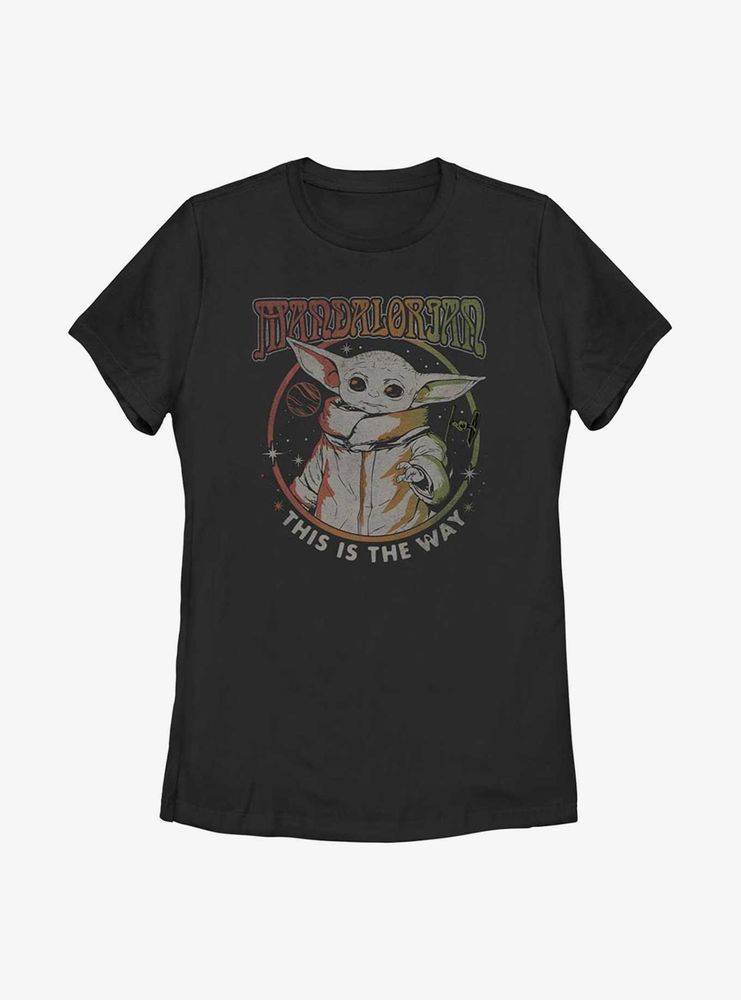 Star Wars The Mandalorian Bloom Womens T-Shirt