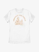 Star Wars The Mandalorian Protect Child Womens T-Shirt