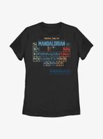 Star Wars The Mandalorian Table Of Womens T-Shirt