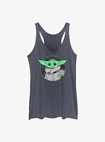 Star Wars The Mandalorian Child Force Womens Tank Top