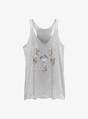 Star Wars The Mandalorian Child Title Womens Tank Top