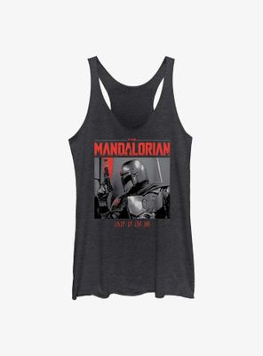 Star Wars The Mandalorian Code Red Womens Tank Top