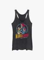 Star Wars The Mandalorian Dark Rainbow Womens Tank Top