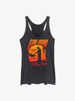 Star Wars The Mandalorian He Goes Womens Tank Top