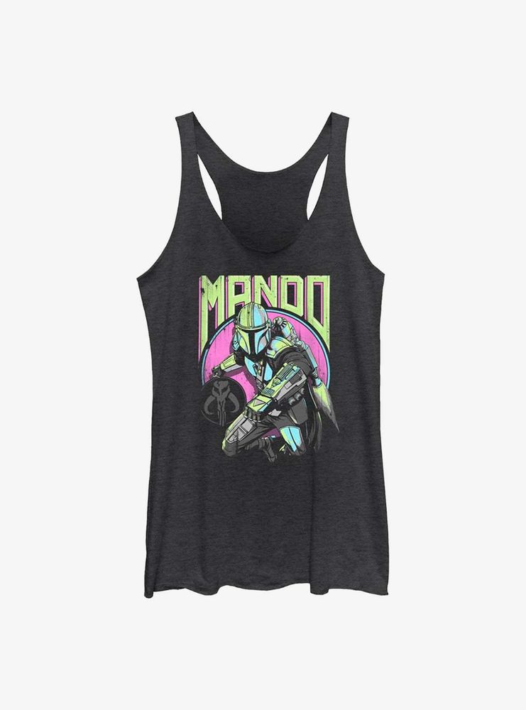 Star Wars The Mandalorian New Wave Womens Tank Top