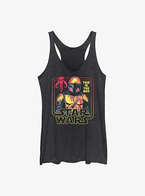 Star Wars The Mandalorian Protector Womens Tank Top