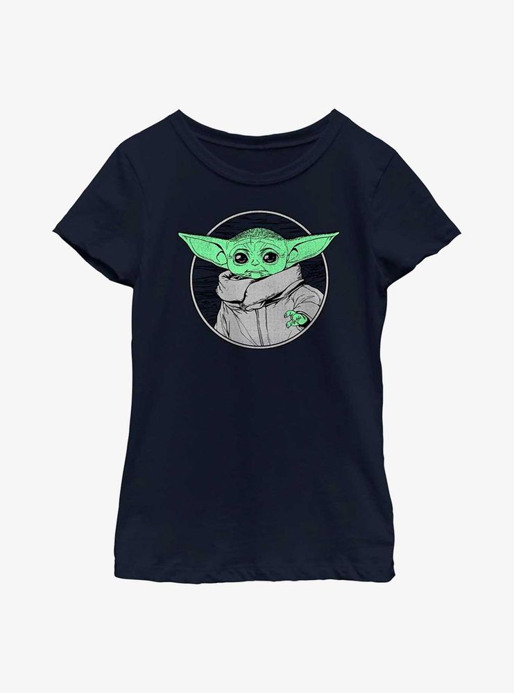 Star Wars The Mandalorian Child Force Youth Girls T-Shirt