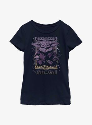 Star Wars The Mandalorian Child Meditation Youth Girls T-Shirt
