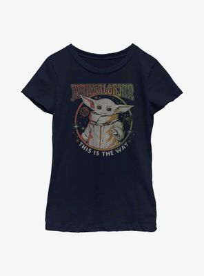 Star Wars The Mandalorian Bloom Youth Girls T-Shirt