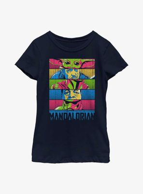 Star Wars The Mandalorian Bro Youth Girls T-Shirt