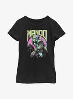 Star Wars The Mandalorian New Wave Youth Girls T-Shirt