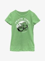 Star Wars The Mandalorian Snack Time Youth Girls T-Shirt