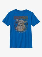 Star Wars The Mandalorian Bloom Youth T-Shirt