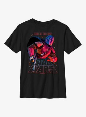 Star Wars The Mandalorian Night Ranger Youth T-Shirt