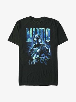 Star Wars The Mandalorian Big Glow T-Shirt