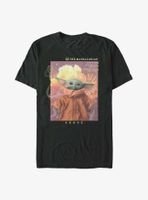 Star Wars The Mandalorian Child Photo Celestial T-Shirt