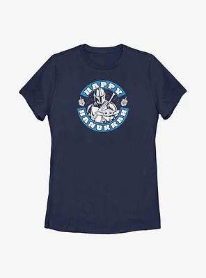 Star Wars The Mandalorian Hanukkah Womens T-Shirt