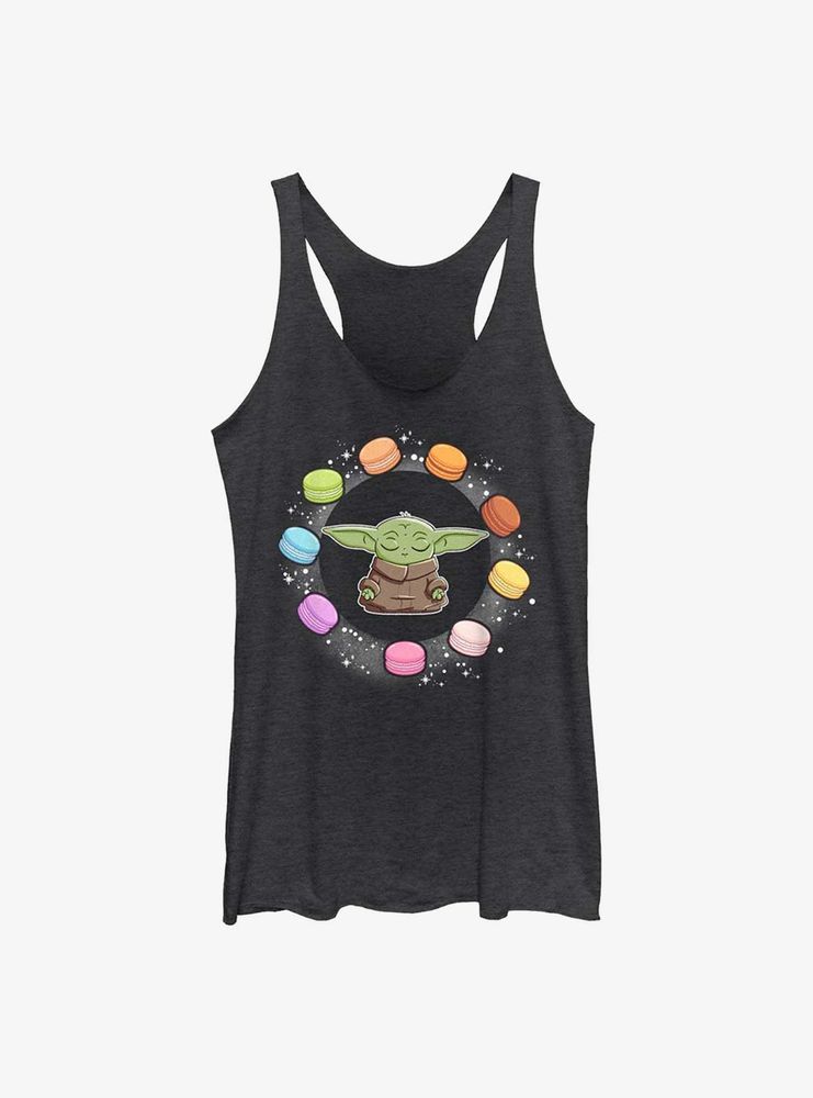 Star Wars The Mandalorian Child Macarons Womens Tank Top