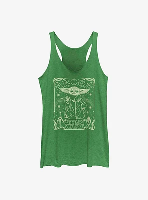 Star Wars The Mandalorian Starry Child Womens Tank Top