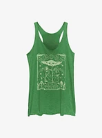 Star Wars The Mandalorian Starry Child Womens Tank Top