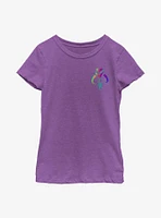 Star Wars The Mandalorian Neon Primary Icon Youth Girls T-Shirt