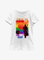 Star Wars The Mandalorian Prideful Way Youth Girls T-Shirt