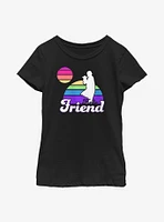 Star Wars The Mandalorian Rainbow Sunset Youth Girls T-Shirt