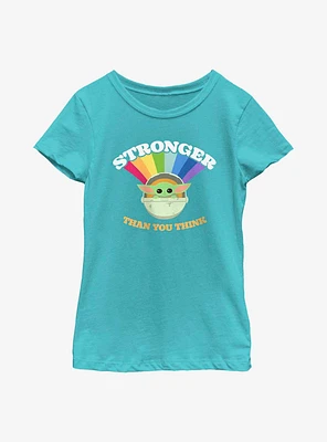 Star Wars The Mandalorian Stronger Child Youth Girls T-Shirt