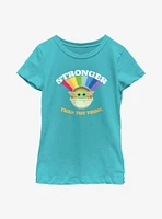 Star Wars The Mandalorian Stronger Child Youth Girls T-Shirt