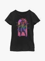 Star Wars The Mandalorian Sunset Spectacular Youth Girls T-Shirt