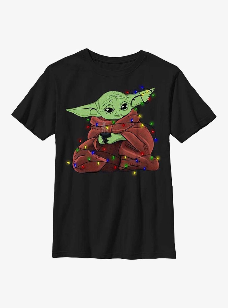 Star Wars The Mandalorian Child Lights Youth T-Shirt