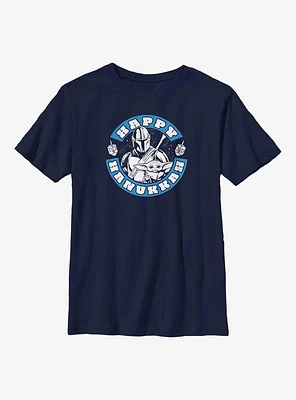 Star Wars The Mandalorian Hanukkah Youth T-Shirt