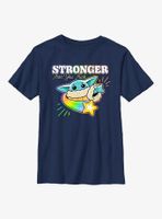 Star Wars The Mandalorian Stronger Than You Think Youth T-Shirt