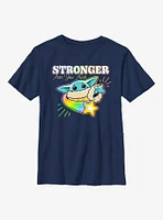 Star Wars The Mandalorian Stronger Than You Think Youth T-Shirt