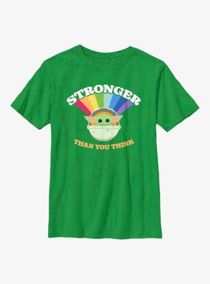 Star Wars The Mandalorian Stronger Child Youth T-Shirt