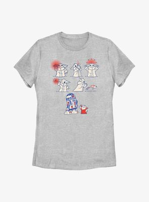 Star Wars The Mandalorian Child Flag Womens T-Shirt