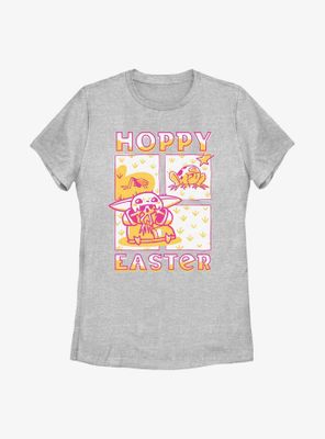 Star Wars The Mandalorian Hoppy Easter Child Womens T-Shirt