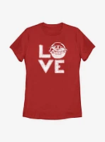 Star Wars The Mandalorian Love Child Womens T-Shirt