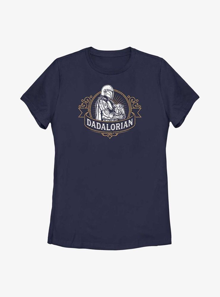 Star Wars The Mandalorian Banner Womens T-Shirt