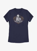 Star Wars The Mandalorian Banner Womens T-Shirt