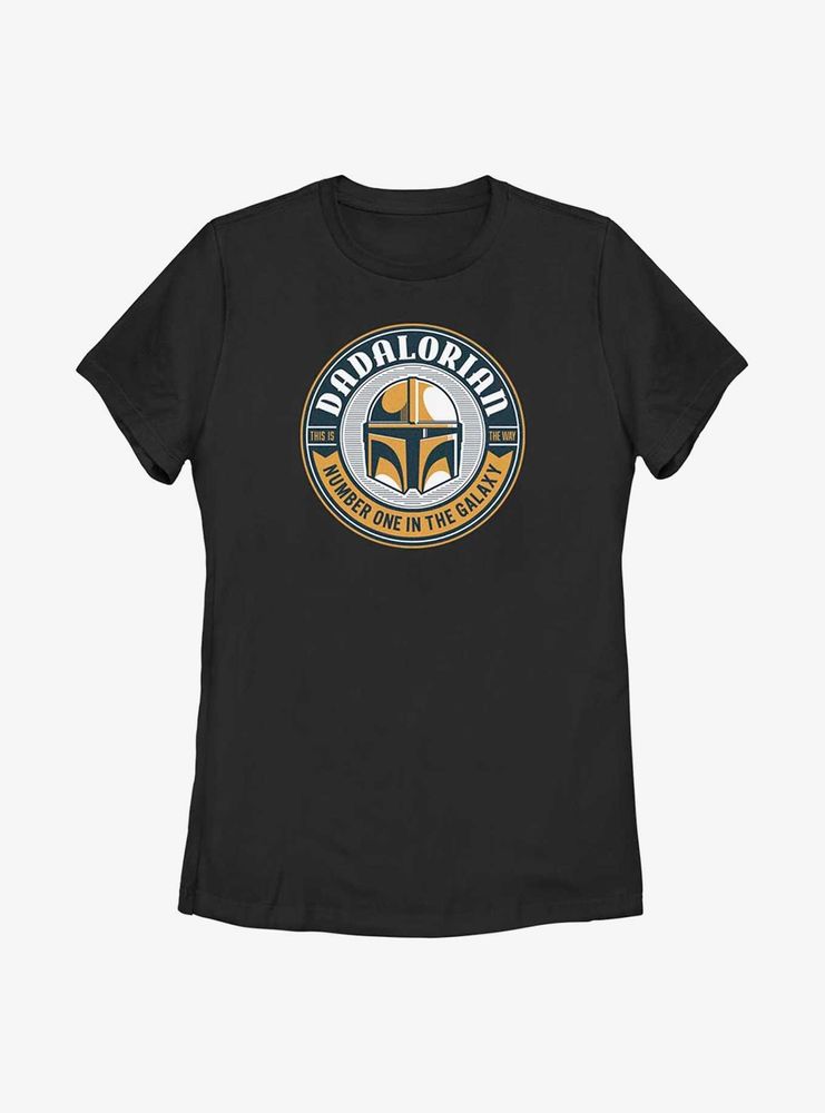 Star Wars The Mandalorian Cup Sticker Womens T-Shirt