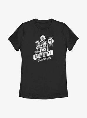 Star Wars The Mandalorian Side Shot Womens T-Shirt