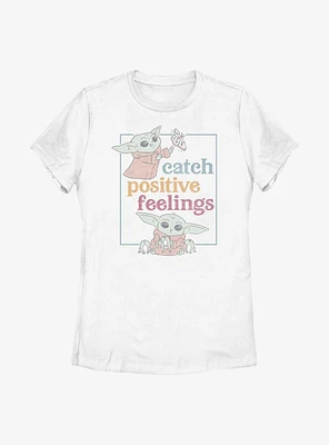 Star Wars The Mandalorian Positive Feelings Womens T-Shirt