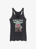 Star Wars The Mandalorian Child Fill Womens Tank Top