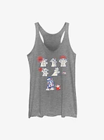 Star Wars The Mandalorian Child Flag Womens Tank Top