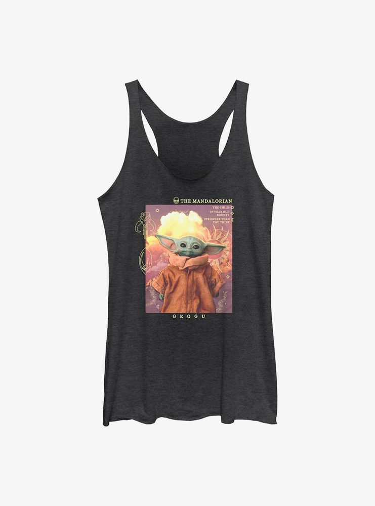 Star Wars The Mandalorian Child Photo Celestial Womens Tank Top